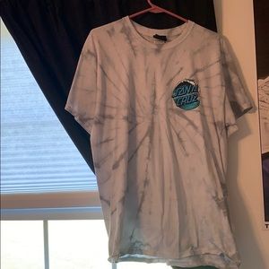 Tye dye santa cruz tshirt